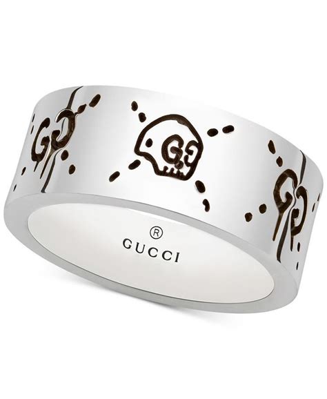 male rings gucci|Gucci ghost ring men.